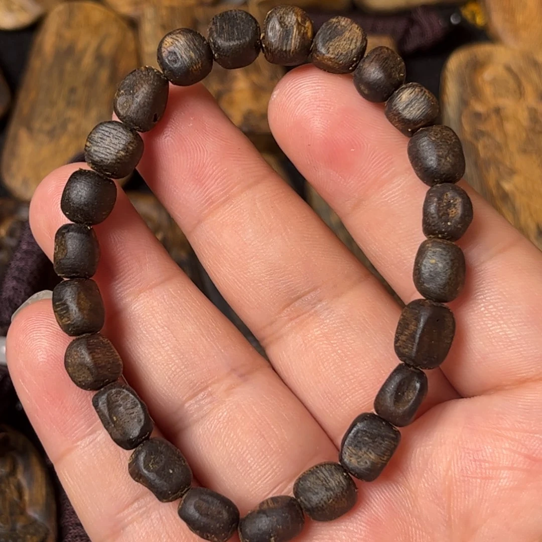 沉香手串奇楠沉香沉水留疤单圈手串一条（福利）