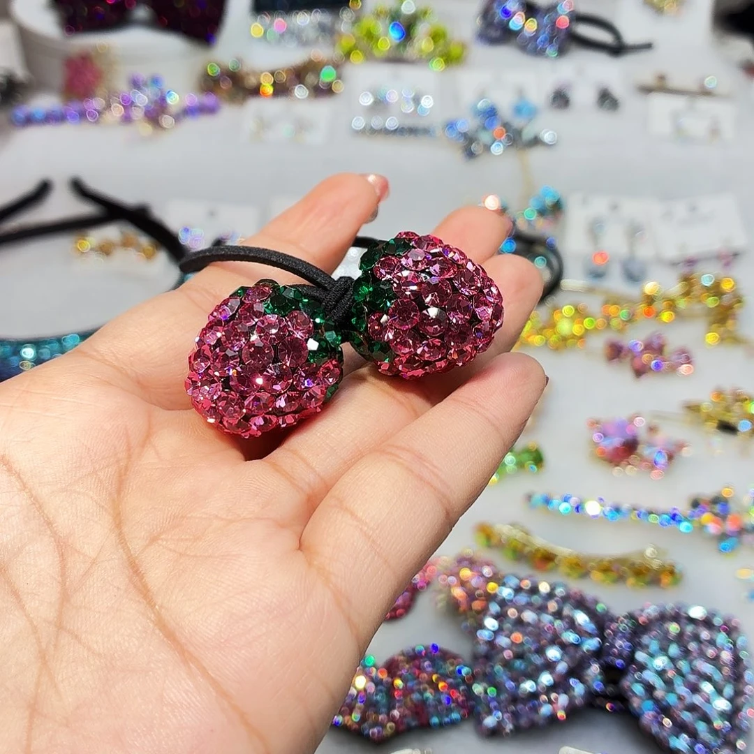 布艺铁合金发饰发夹发夹