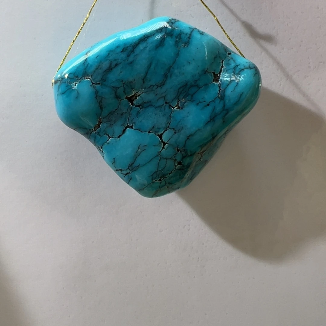 绿松石未镶嵌挂件