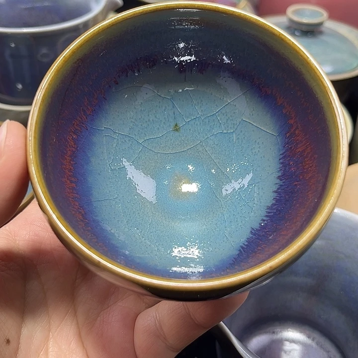 陶摆件钧窑茶器钧窑茶器