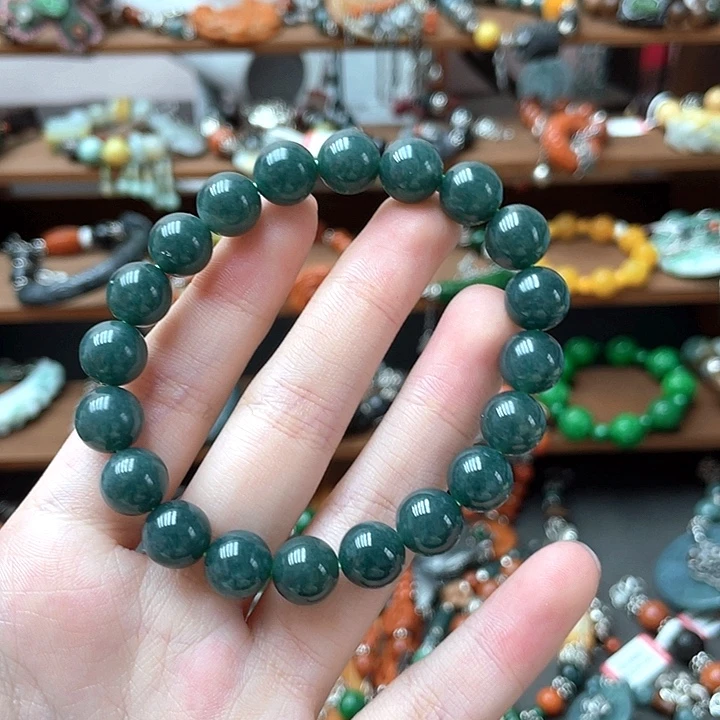翡翠未镶嵌手链饰品