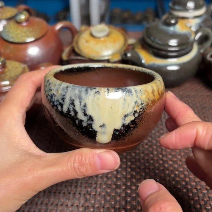 茶杯紫砂压手福气160 C