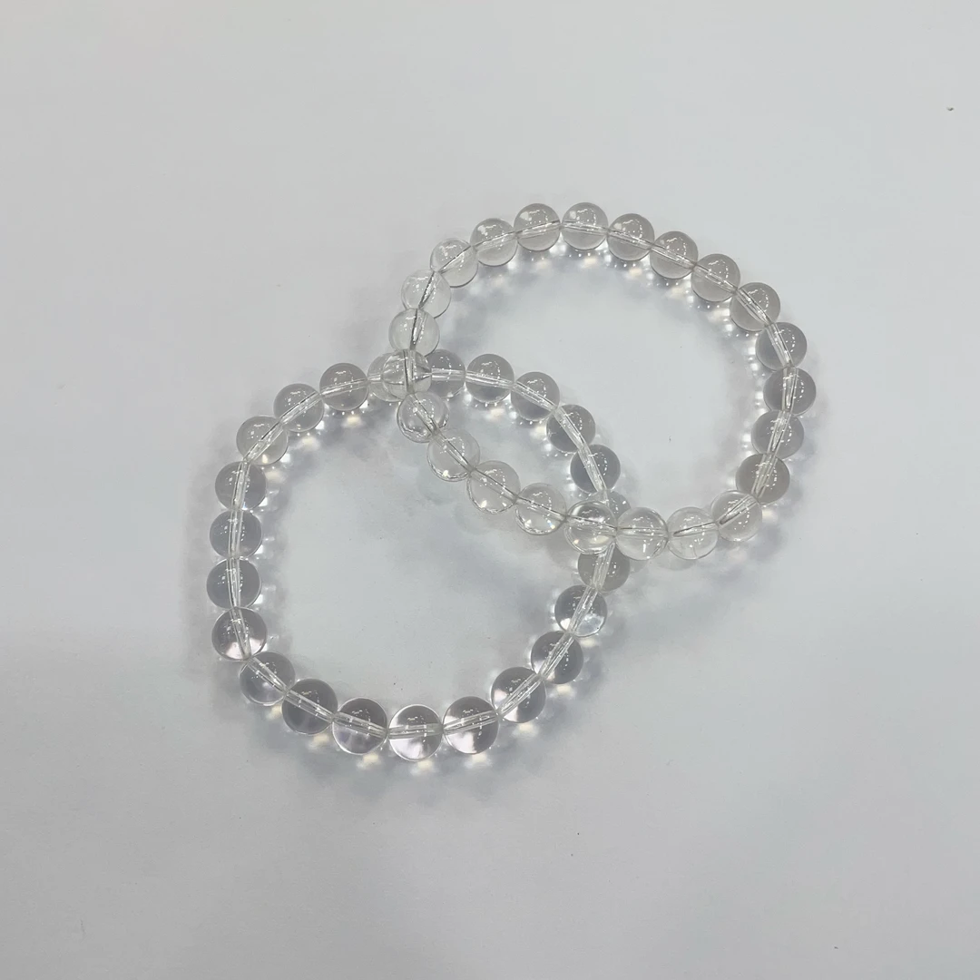 天然白水晶高品质双a手串约7-8mm左右多样性拍一发一F