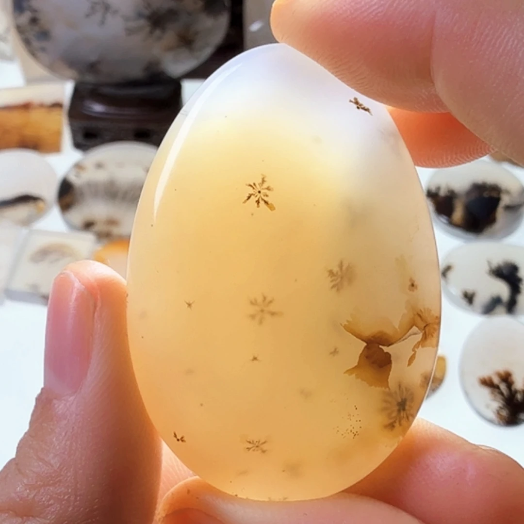 玛瑙/玉髓未镶嵌珠宝半成品