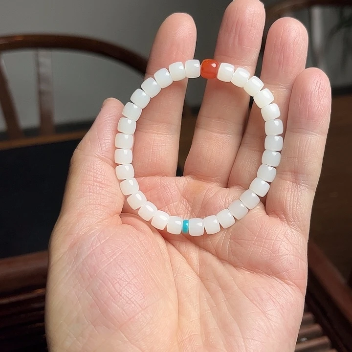 和田玉（糖玉）未镶嵌手链