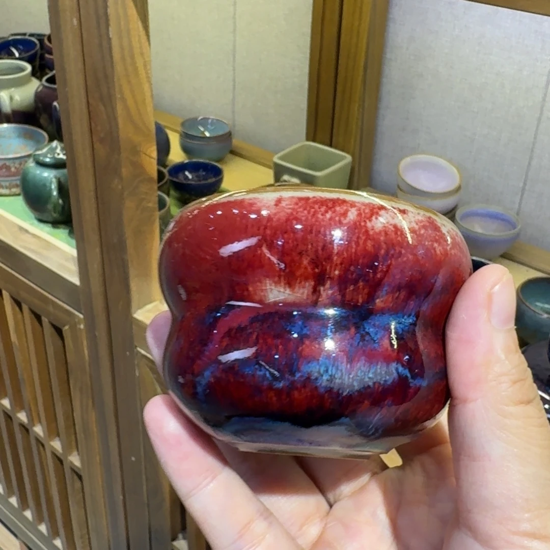 瓷片钧瓷单杯钧瓷单杯钧瓷单杯