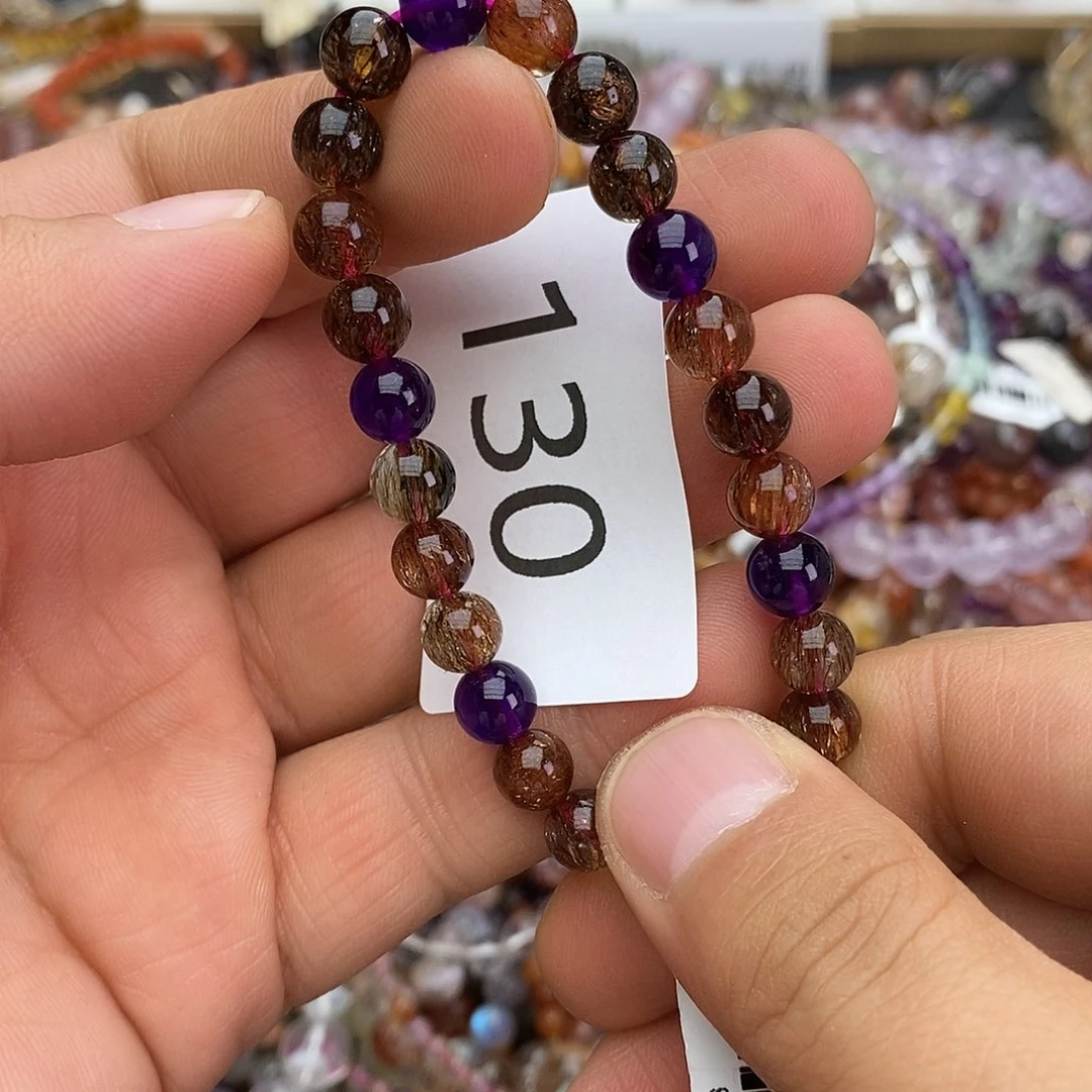 水晶未镶嵌手链手链