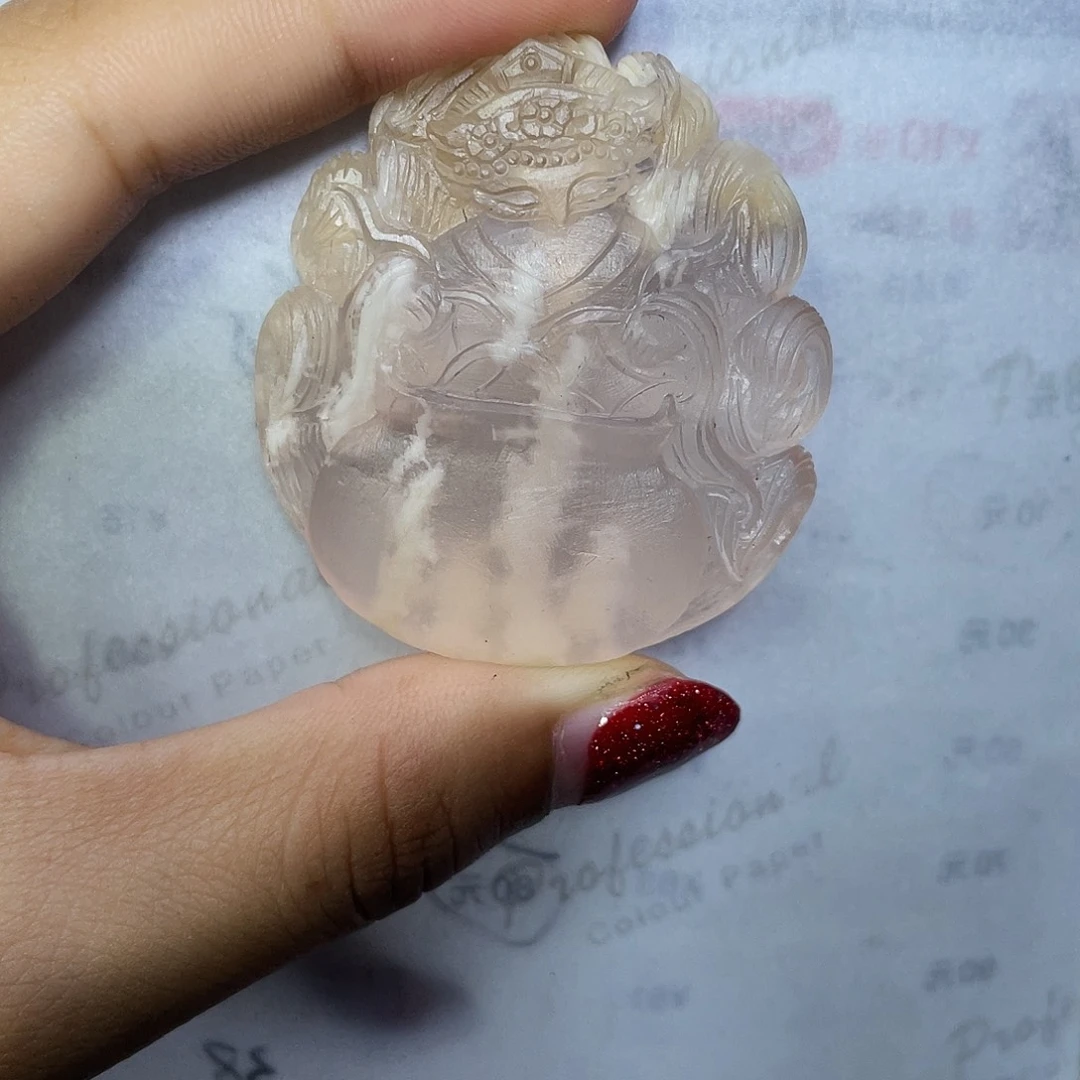 未镶嵌吊坠(赠链)水晶幽灵雪花幽灵吊坠