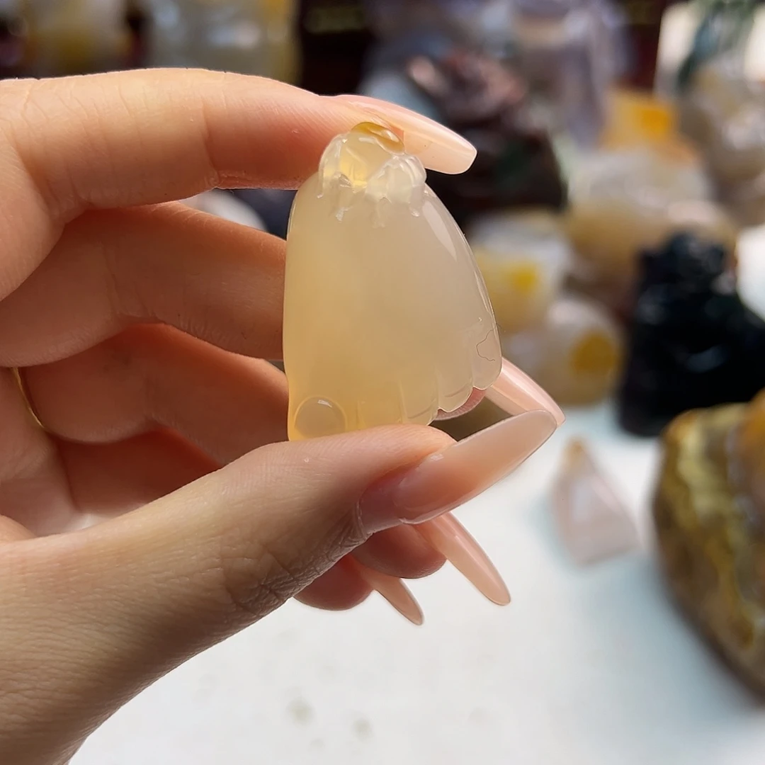 玛瑙/玉髓合金颈饰