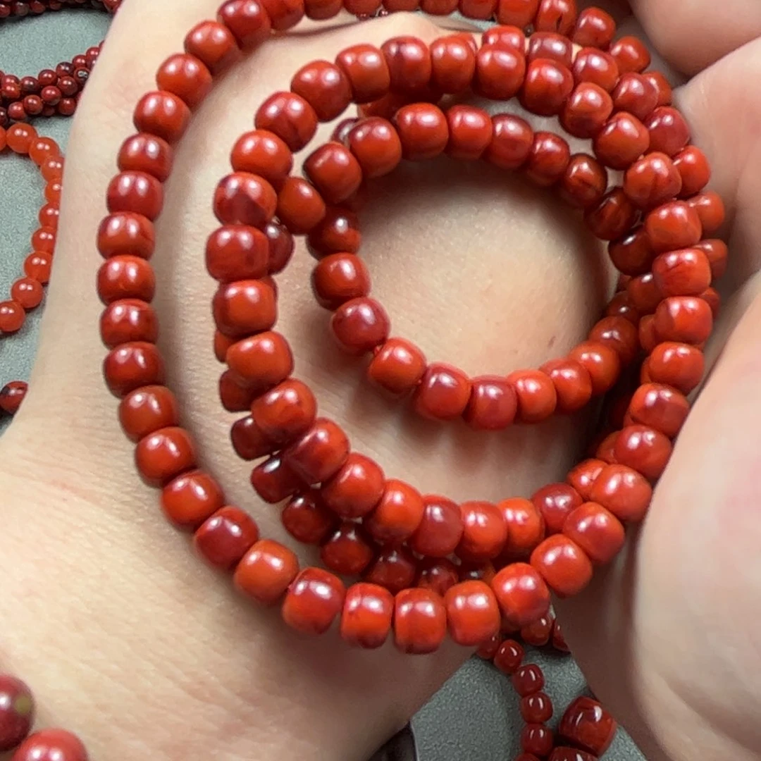 未镶嵌手串南红玛瑙