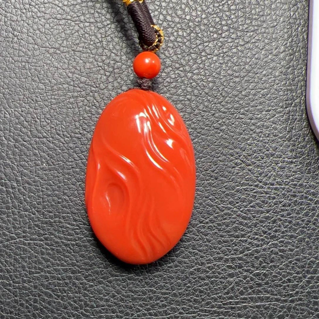 南红玛瑙未镶嵌随型吊坠