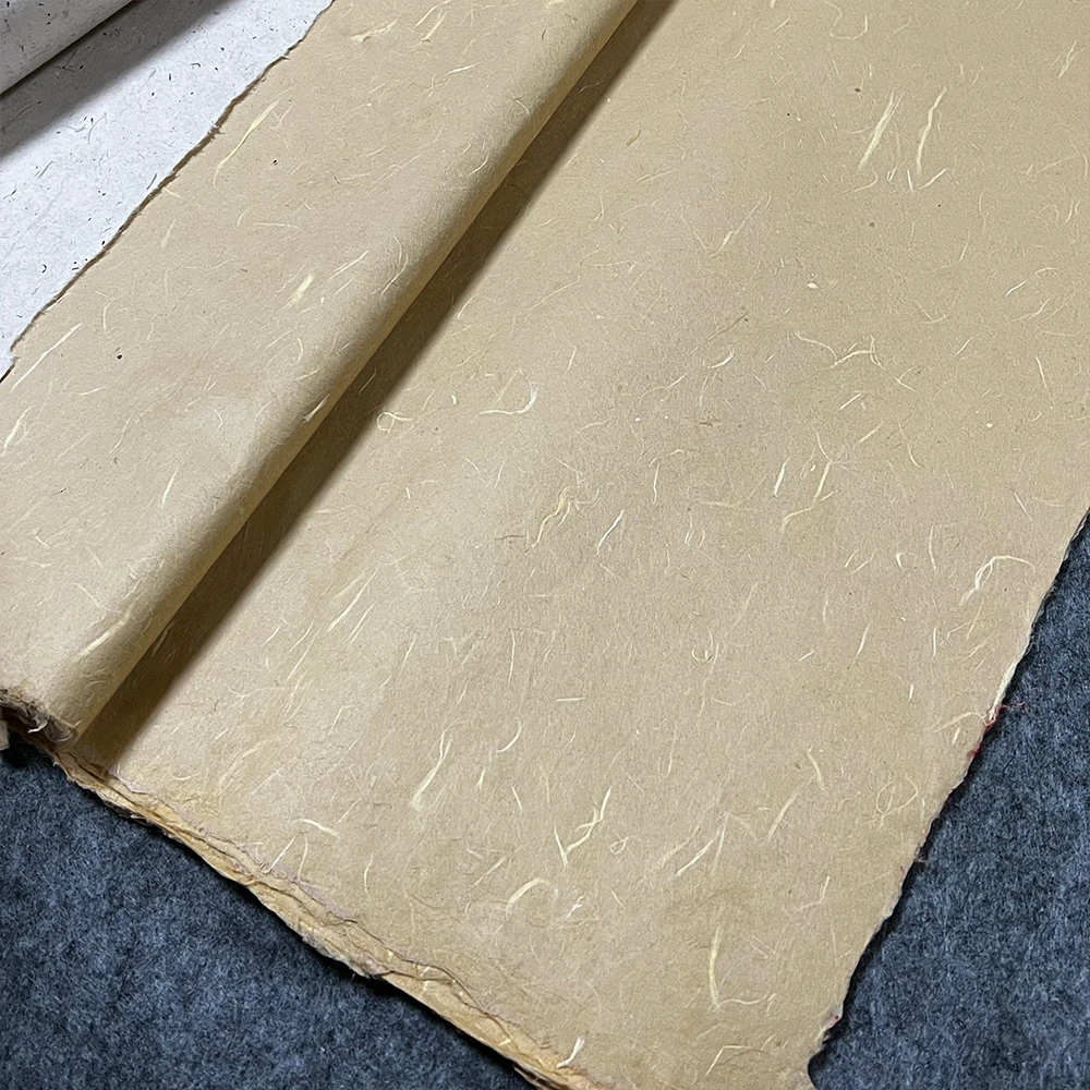 艺品堂【大枸皮纸】八尺10张/卷 安徽泾县手工半生熟宣纸