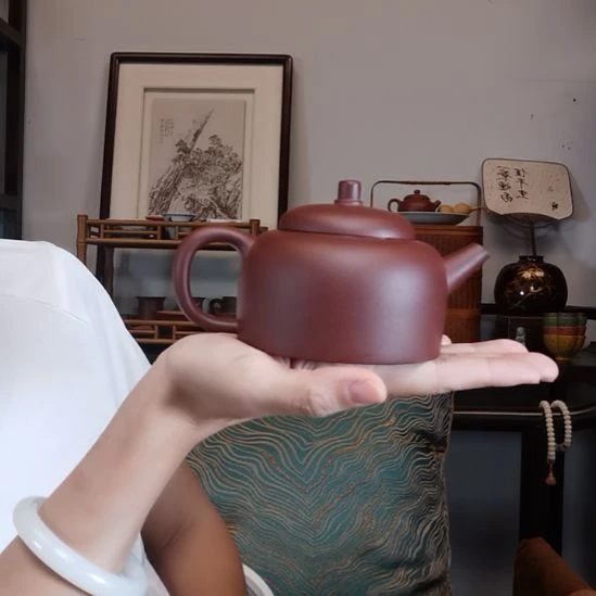 牛****紫砂花盆微瑕不退不换