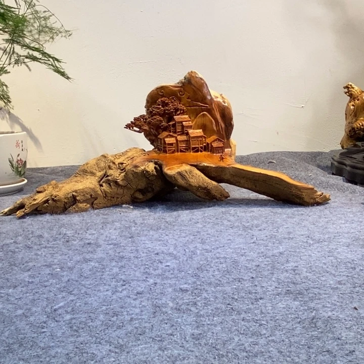 柏木菘*楊工艺品摆件