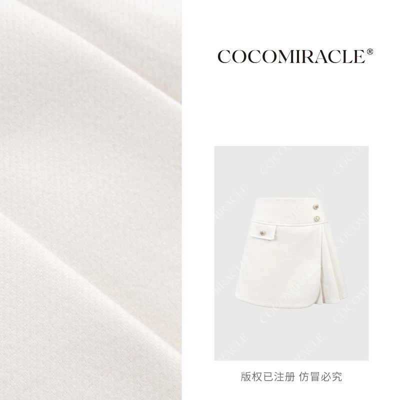 【董小姐】秋冬新款百搭显瘦百褶半裙QL8BQ3230