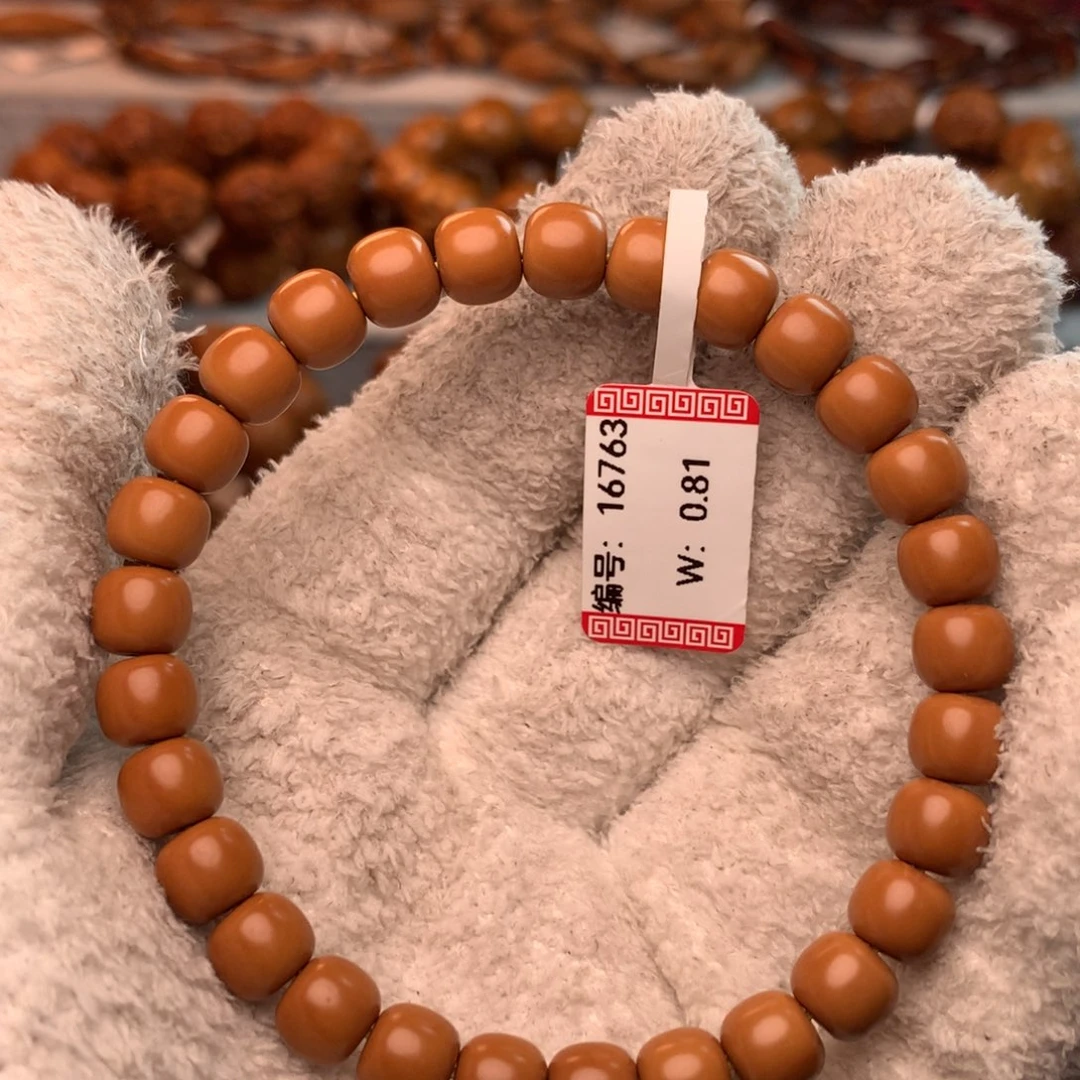 橄榄核手串/手链0.81核尖单圈