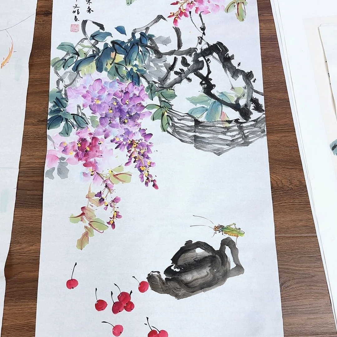 国画国画作品集一个