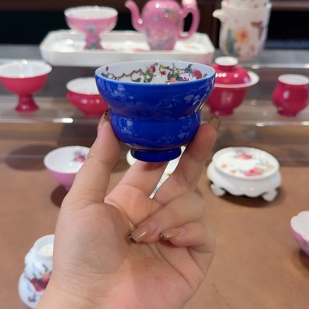珐琅彩主人杯茶具茶具