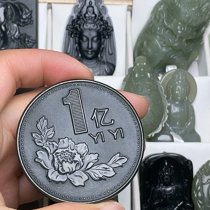 和田玉（青玉）未镶嵌颈饰