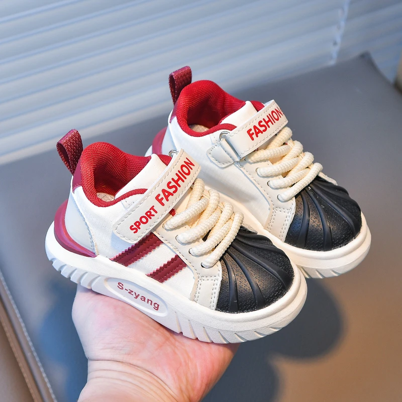 新款童鞋春季男宝宝女鞋子0一1-4岁儿童春秋款男童女童软底运动鞋