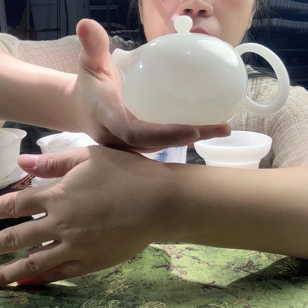 璞玉陶瓷西施壶200ml