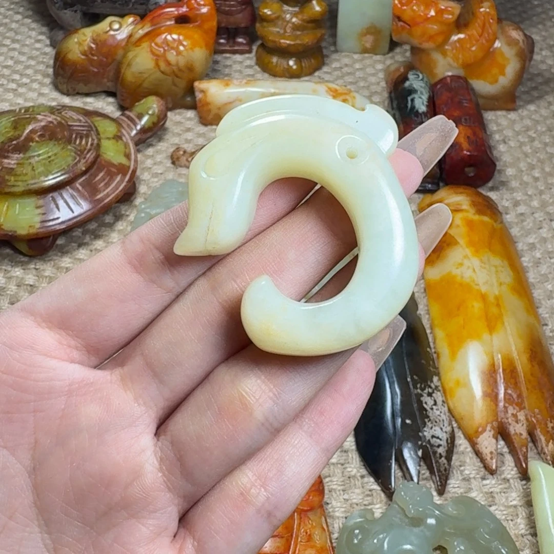 白玉菩提吊坠挂件
