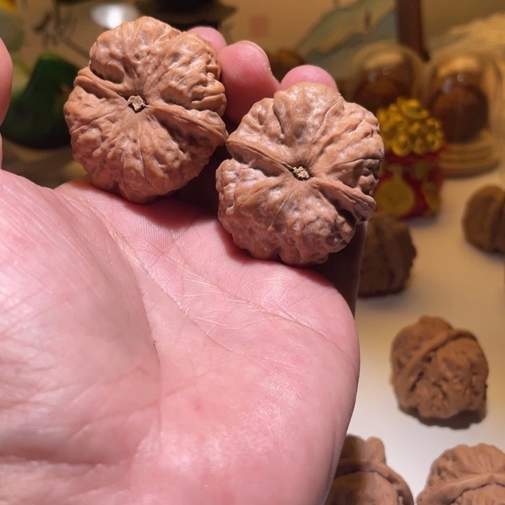 探***索吊坠文玩核桃37蛤蟆头