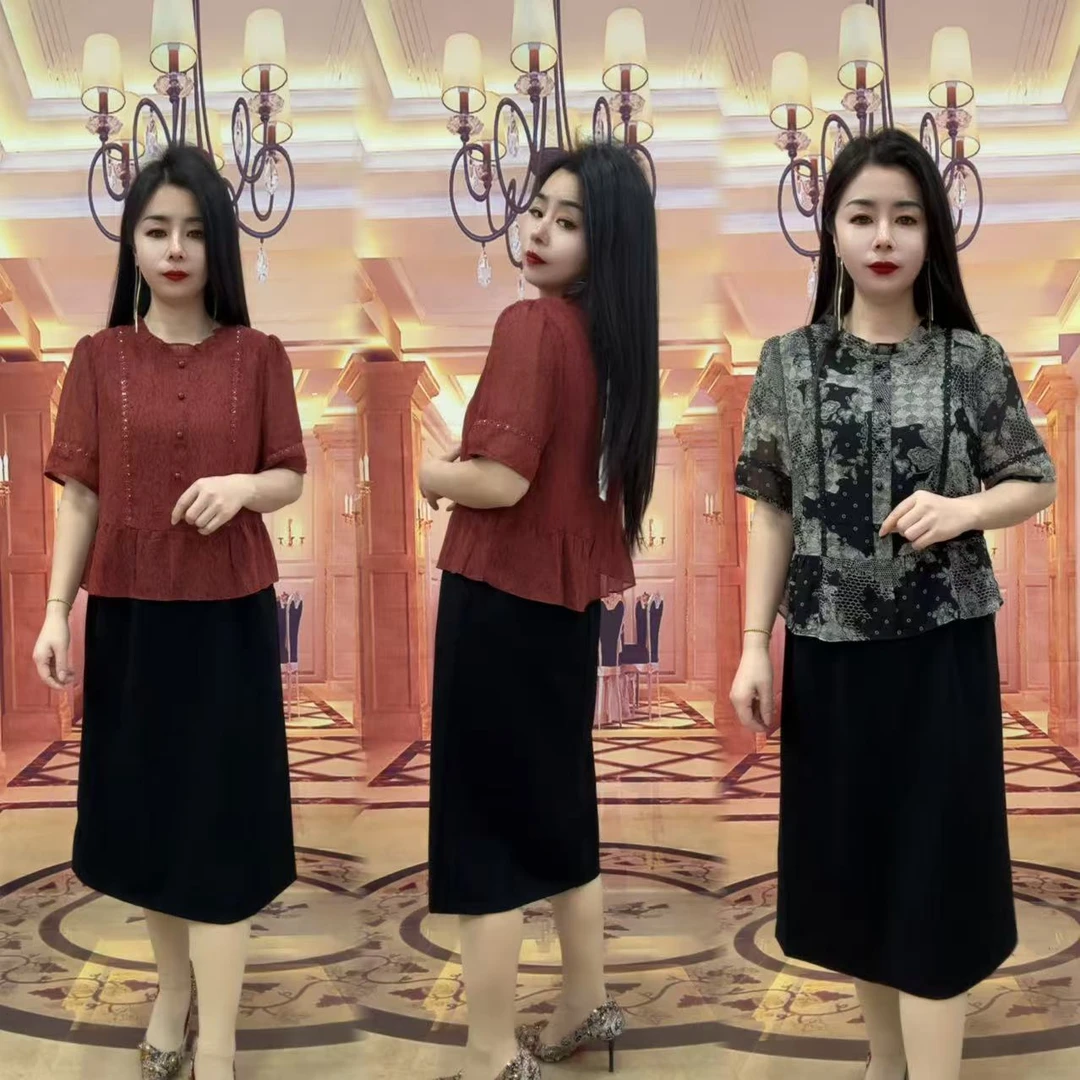 8235短袖款连衣裙