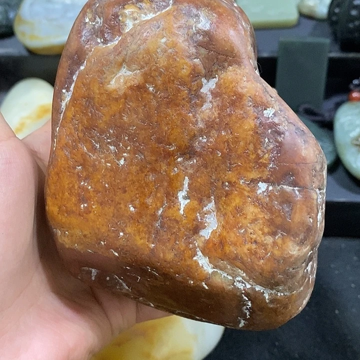 和田玉（翠青玉）未镶嵌挂件