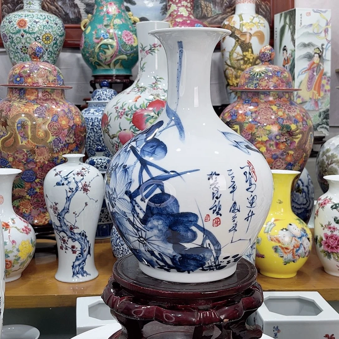华***点摆件景德镇的瓷器