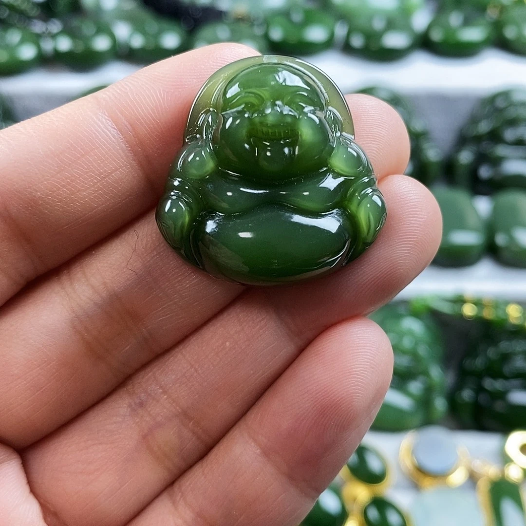 和田玉（碧玉）未镶嵌颈饰