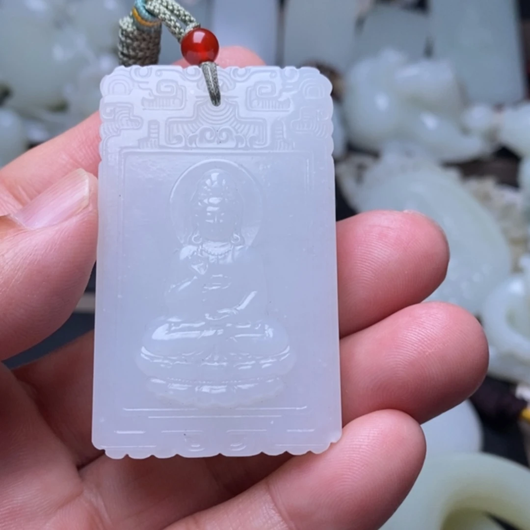 【闪购商品】颈饰未镶嵌和田玉（糖玉）