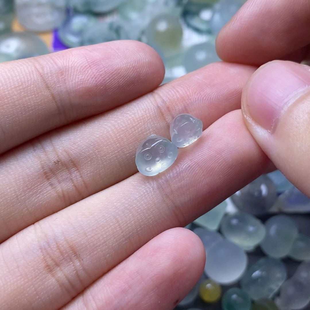 定制翡翠未镶嵌珠子