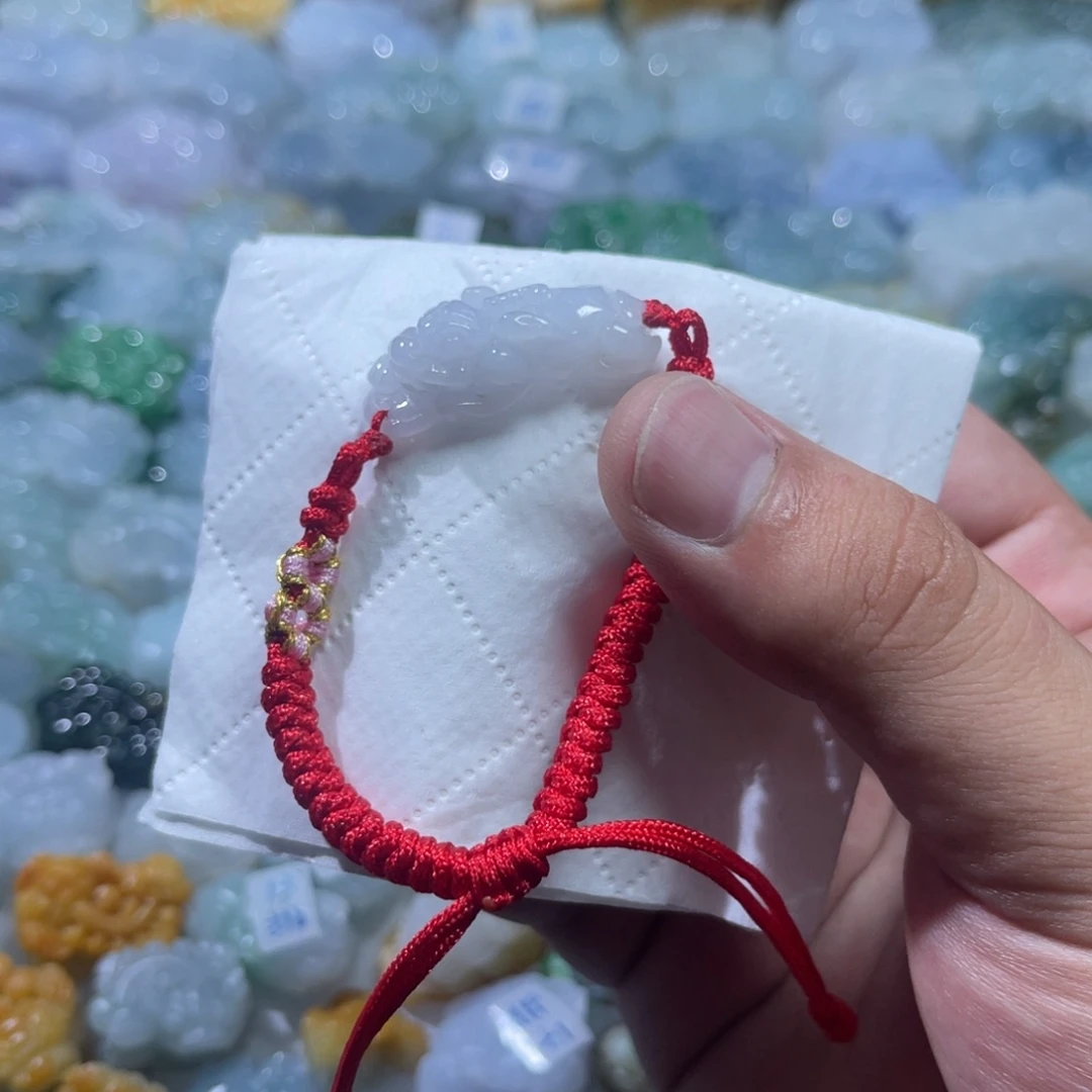 翡翠未镶嵌颈饰天然