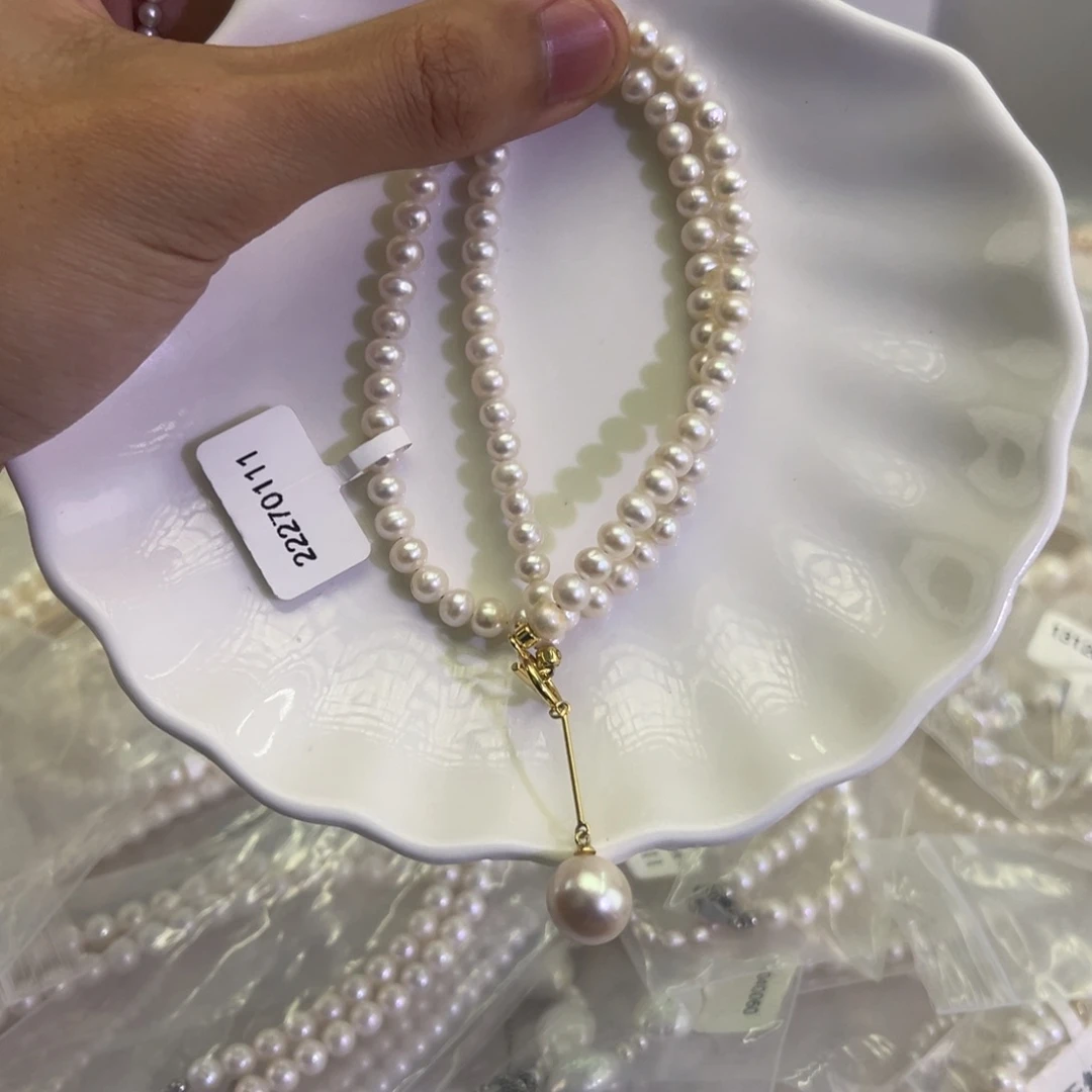 淡水珍珠项链未镶嵌