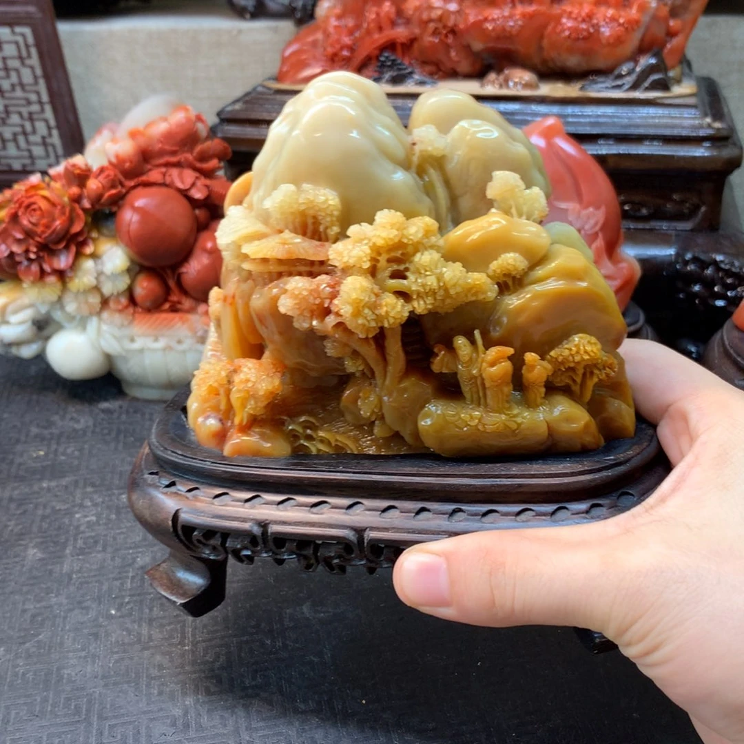 田黄石北部田黄石