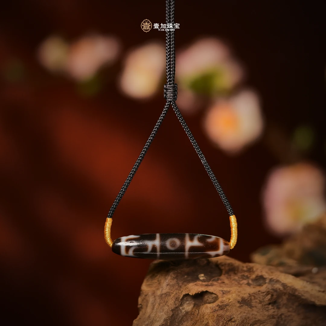壹加师姐｜手工设计简单横版莲师玛瑙项链多样性发一2879wf