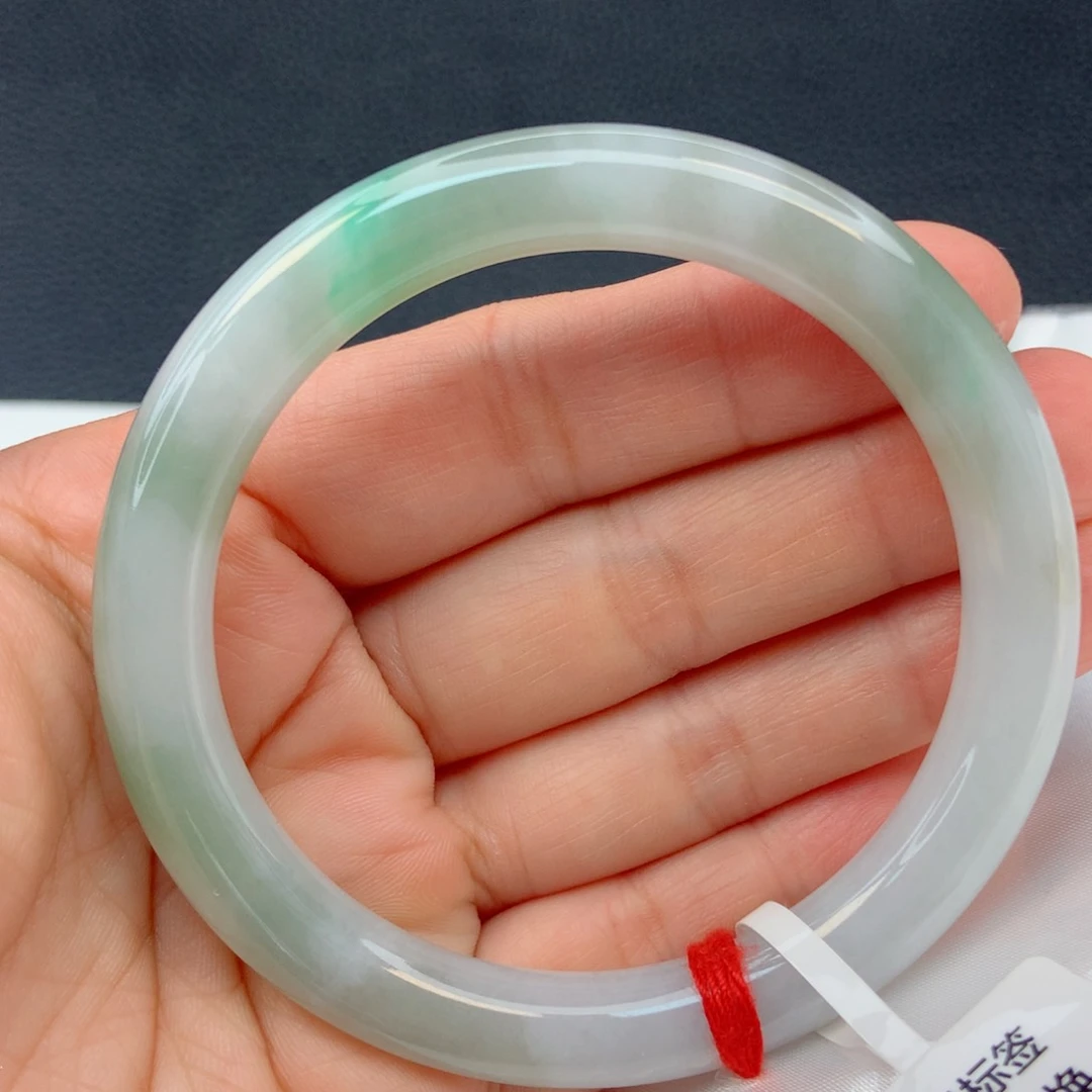 未镶嵌手镯翡翠57圈