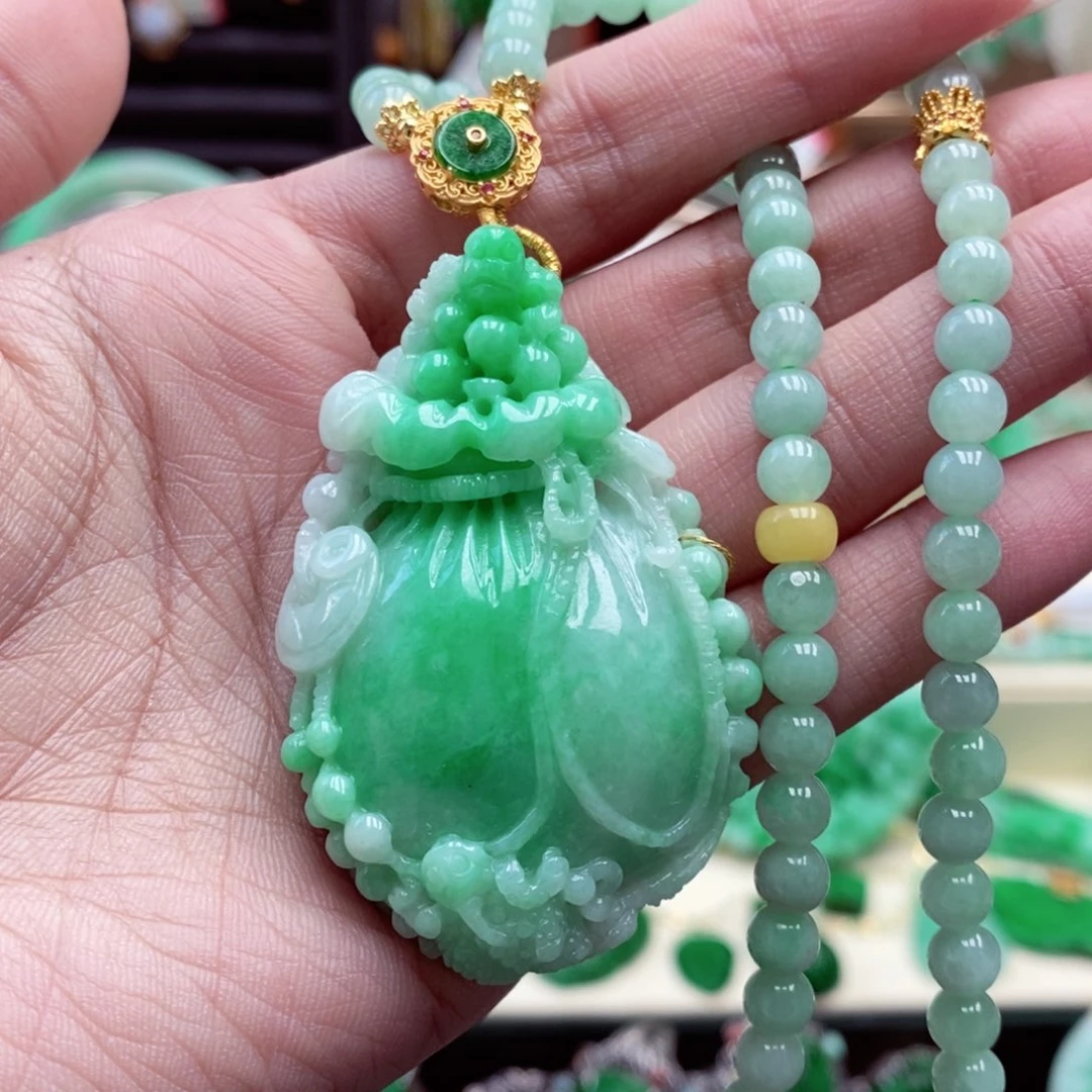 颈饰未镶嵌翡翠翡翠吊坠