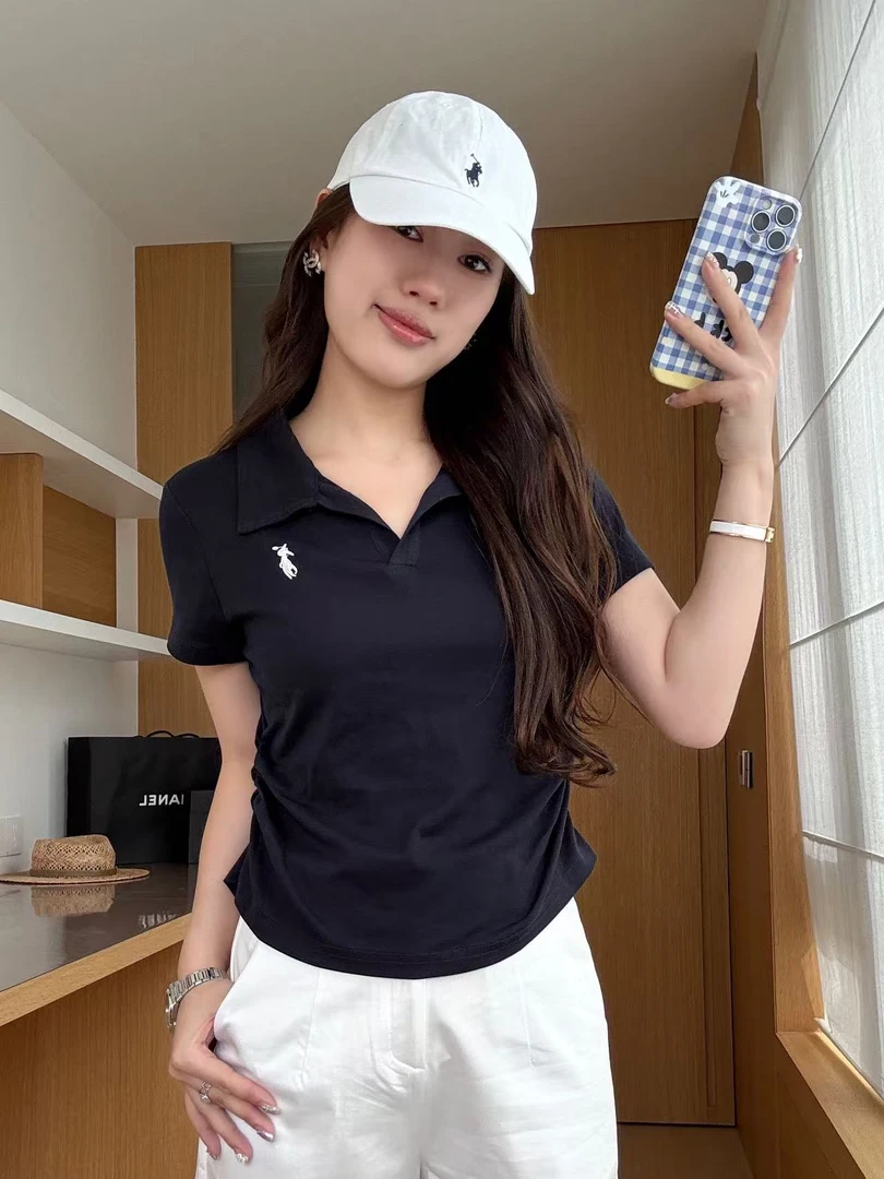 2025年潮款POLO衫显瘦休闲百搭夏季修身#1583