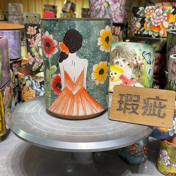 景德镇艺术手绘作品