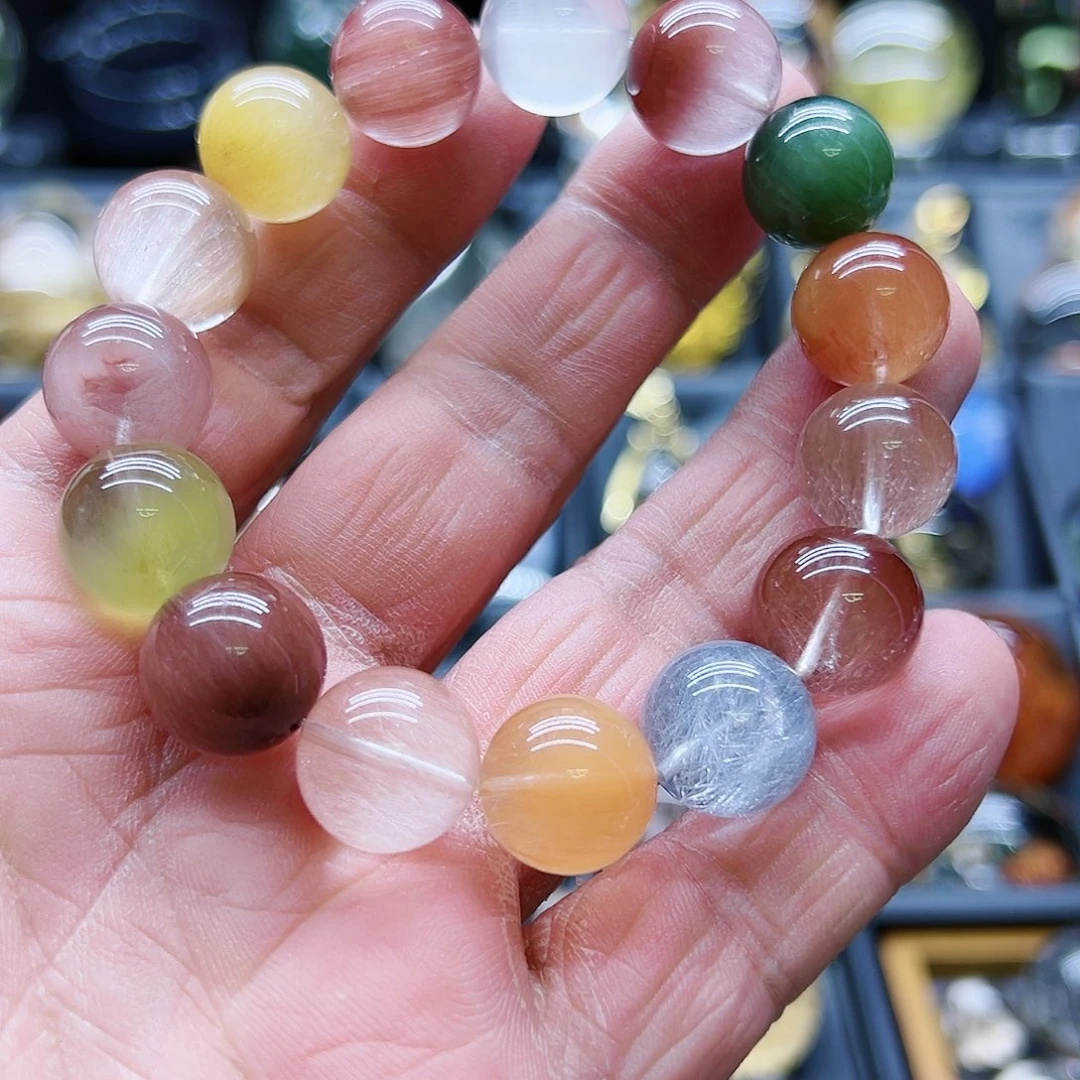 水晶手串……未镶嵌?****?