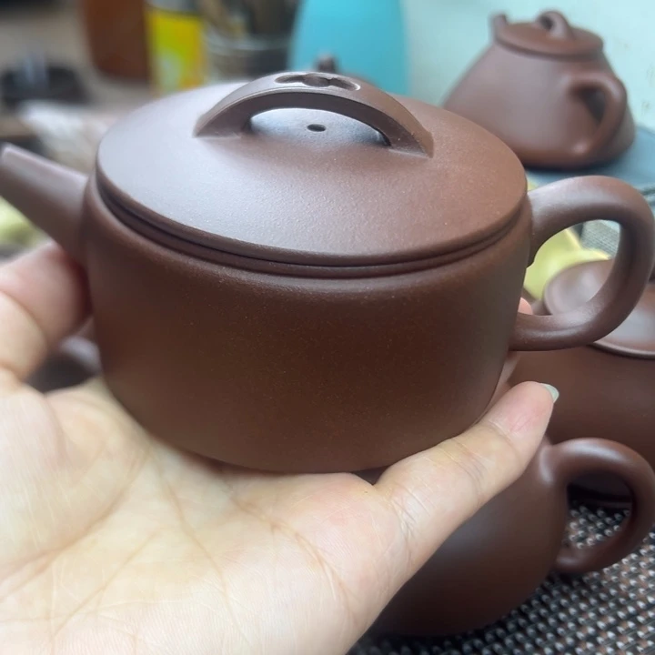 茶壶紫砂晓*半手工制作