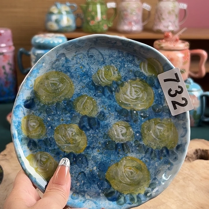 景德镇陶瓷手绘作品732