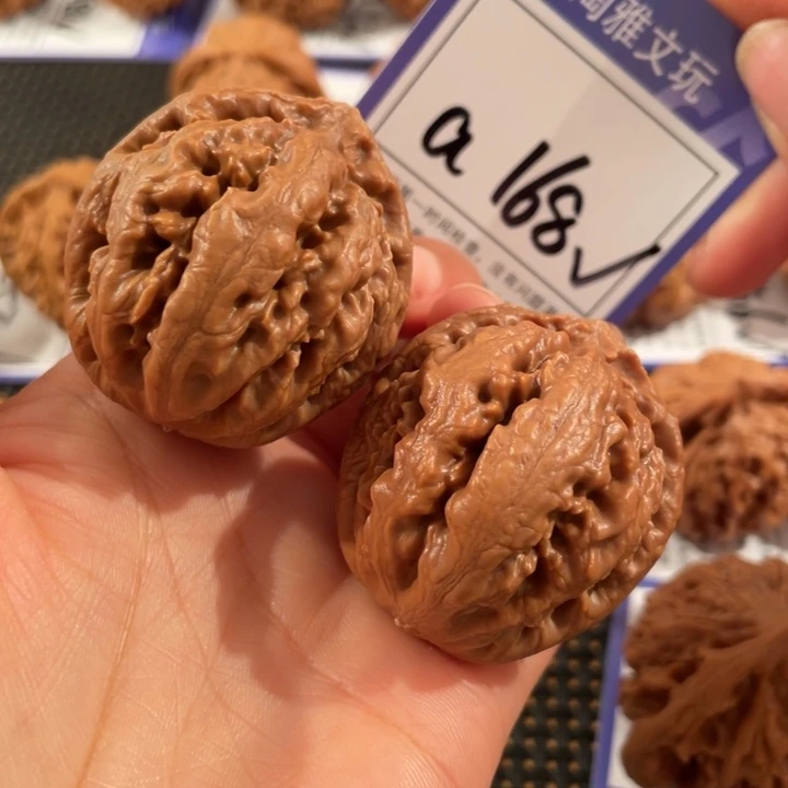 把件文玩核桃168号3.9霸王龙肚4.2