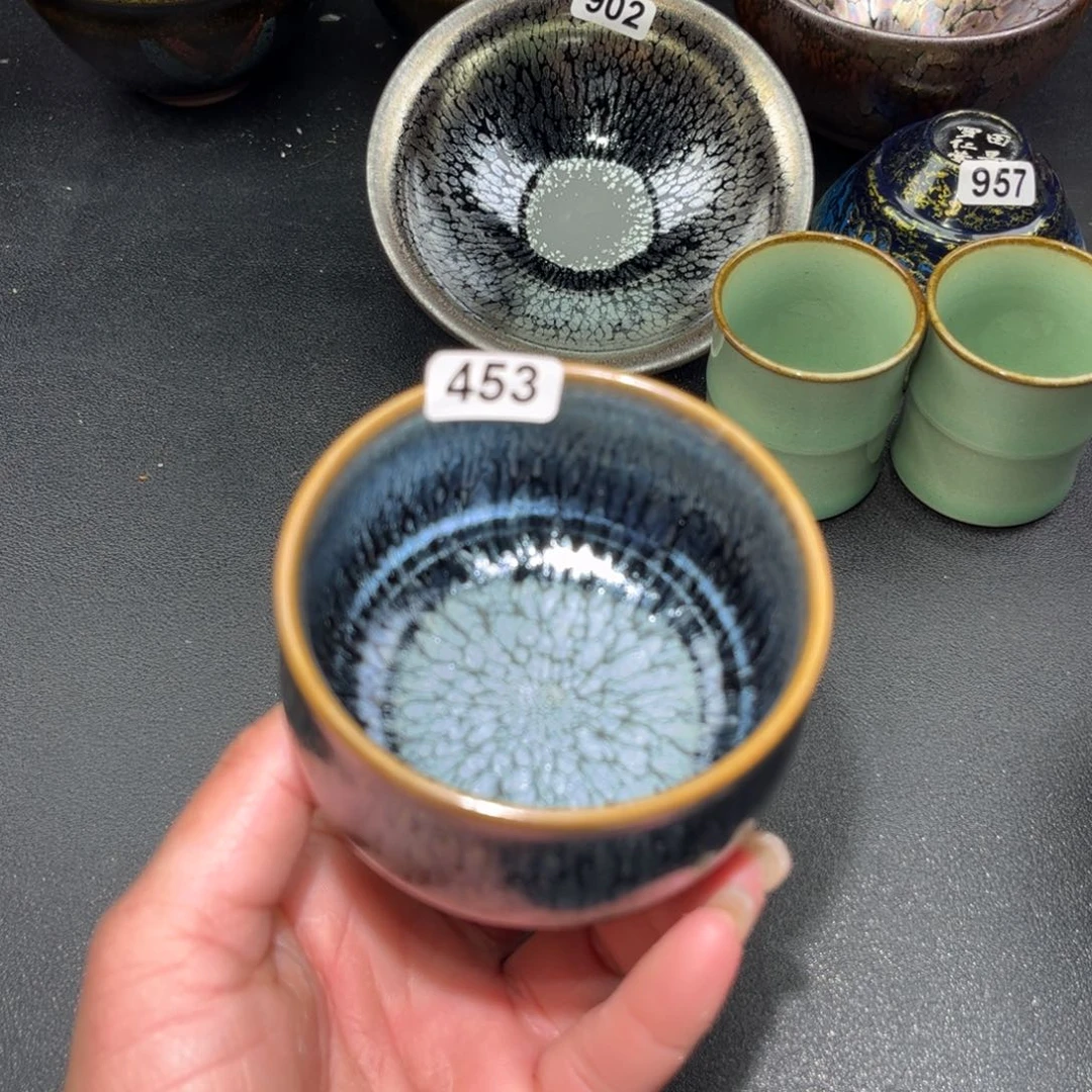 茶盏453 建盏单盏放大漏…………