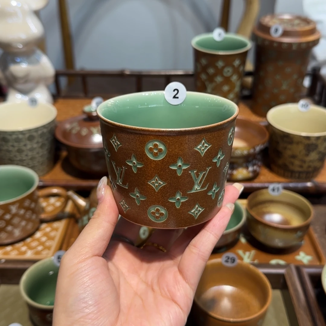 彩***瑰龙泉青瓷小满青瓷