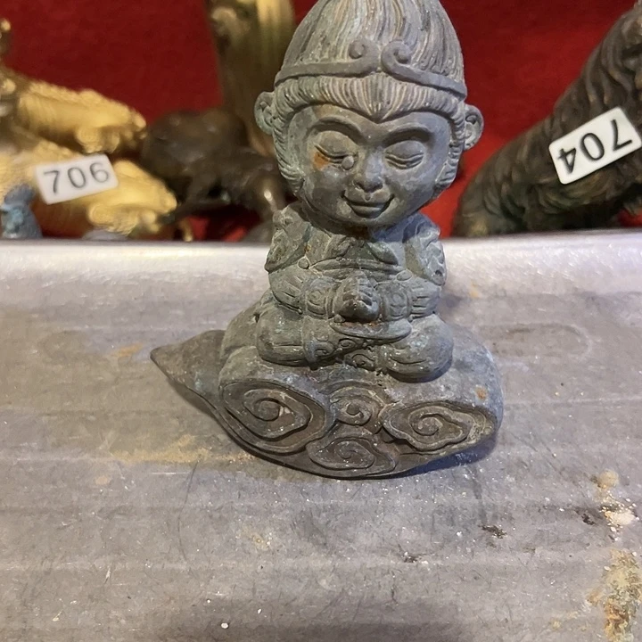 黄铜摆件，文房工艺品摆件