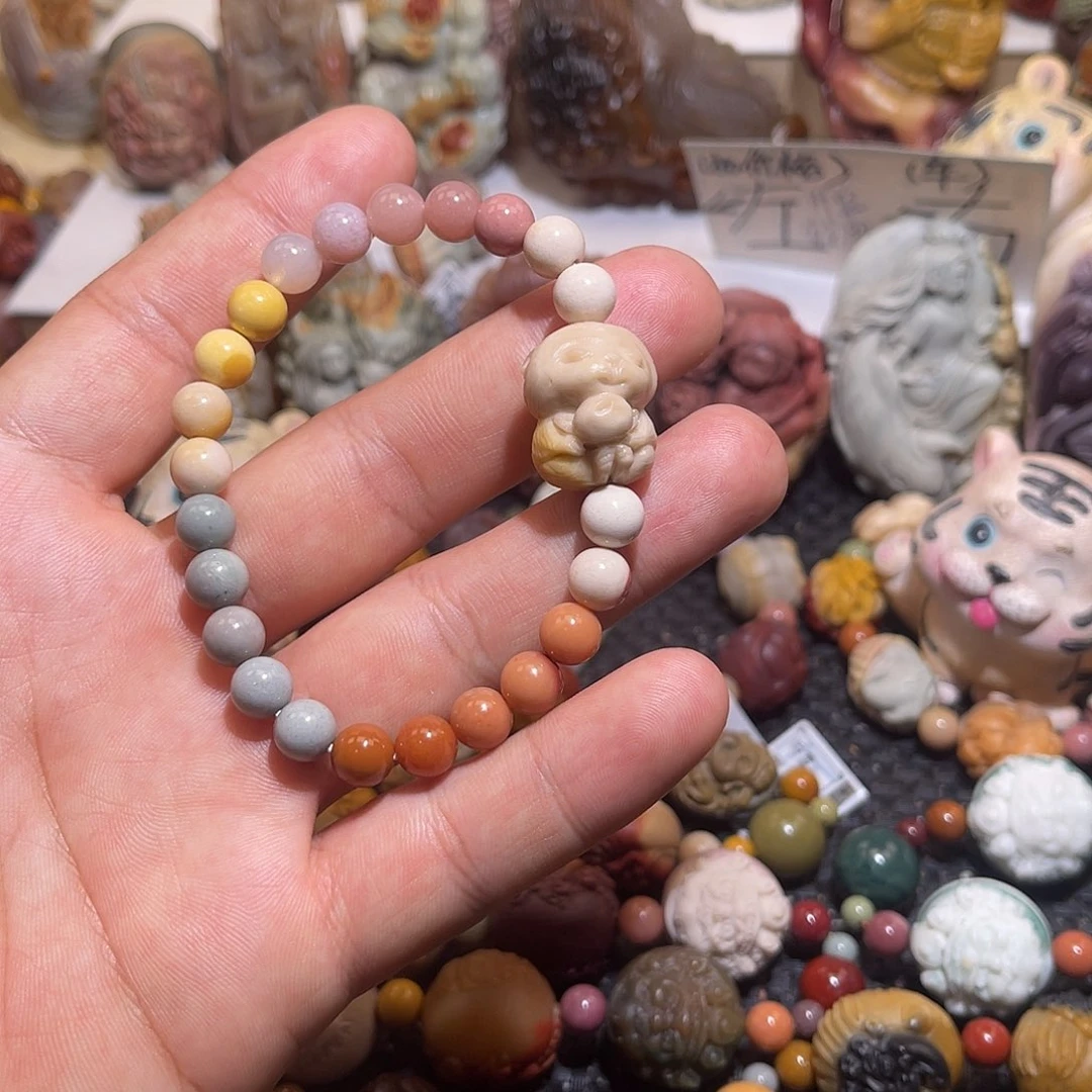 未镶嵌手串石英质玉