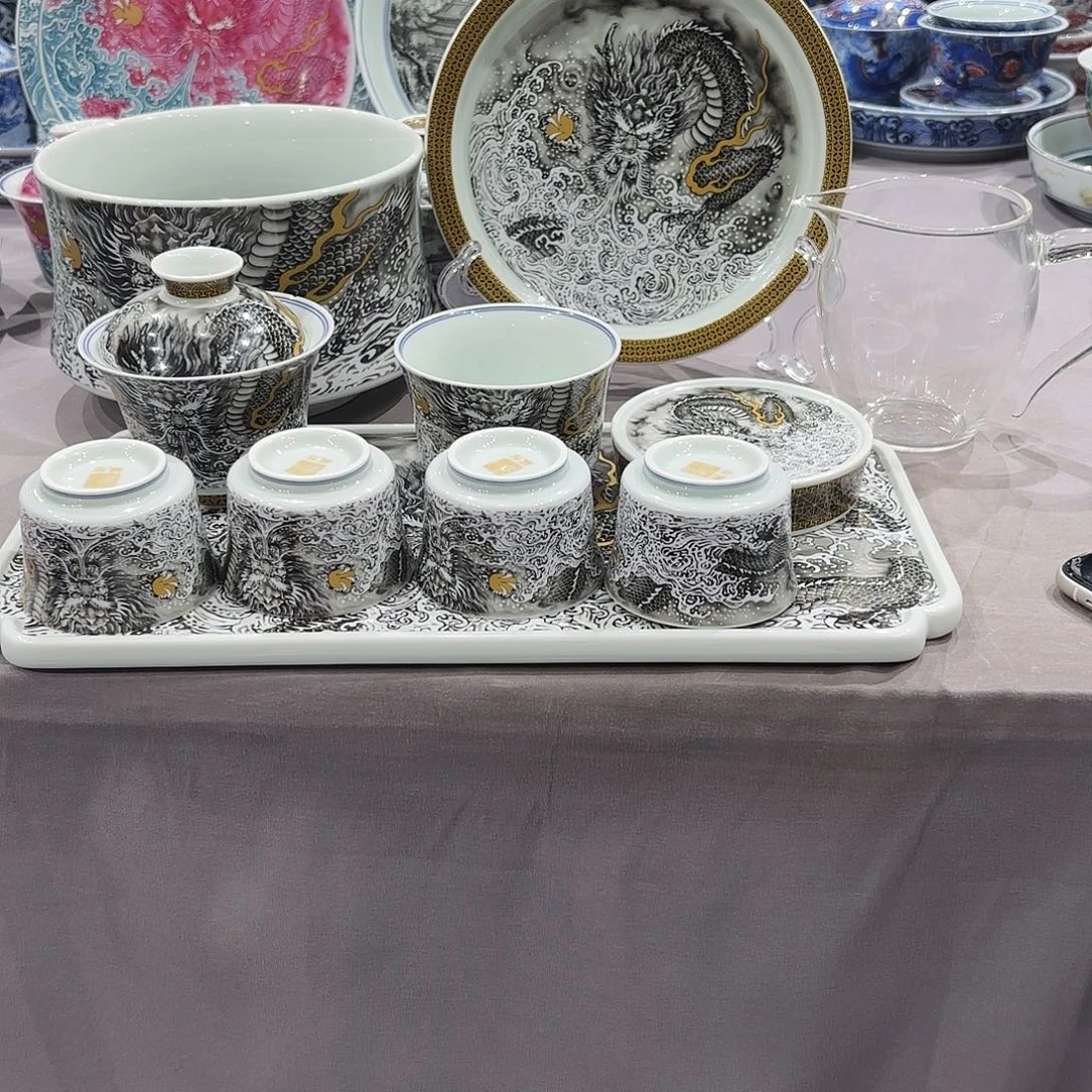 瓷片景德镇瓷器精品展示